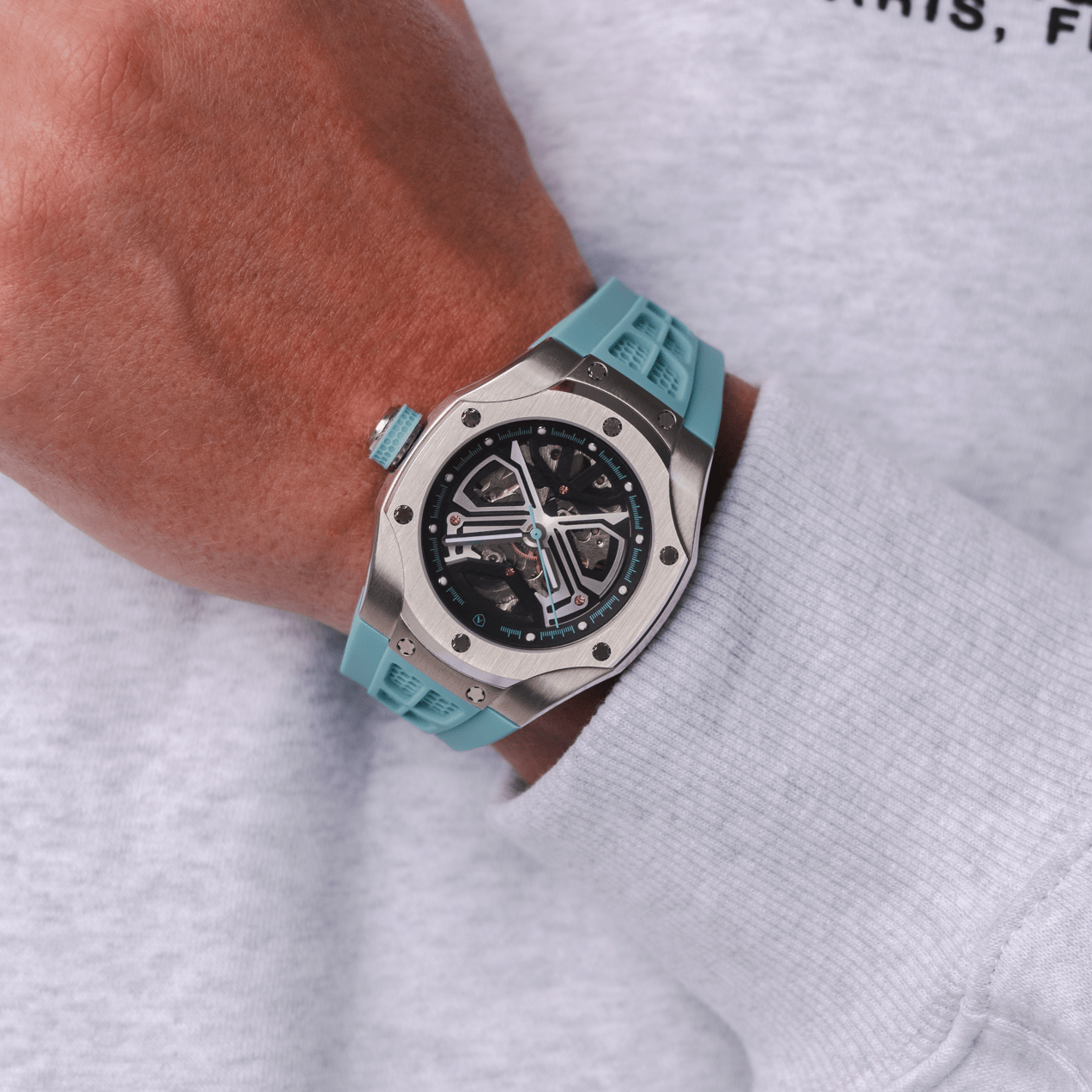 Chroma Aqua Blue - APEX WATCHES