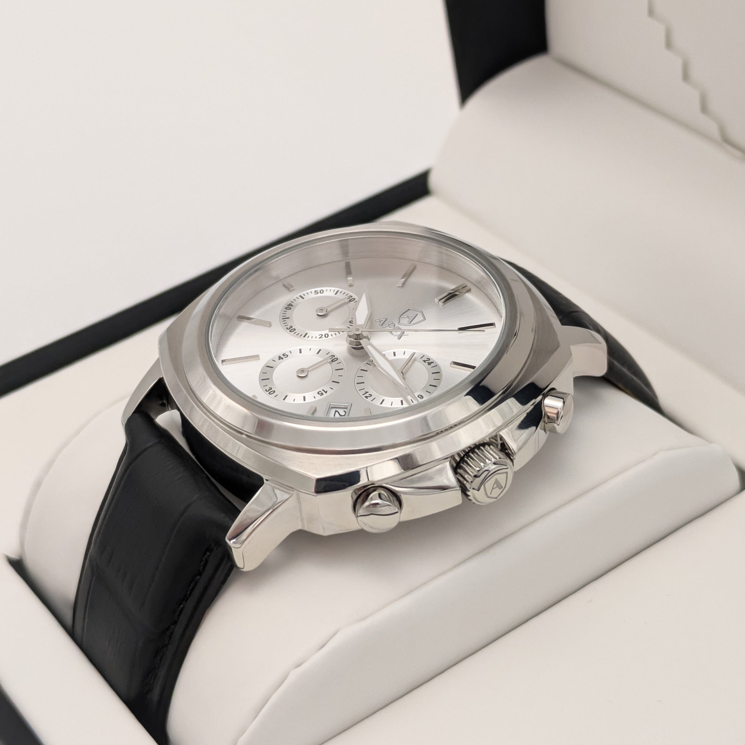 Monaco - Silver - APEX WATCHES