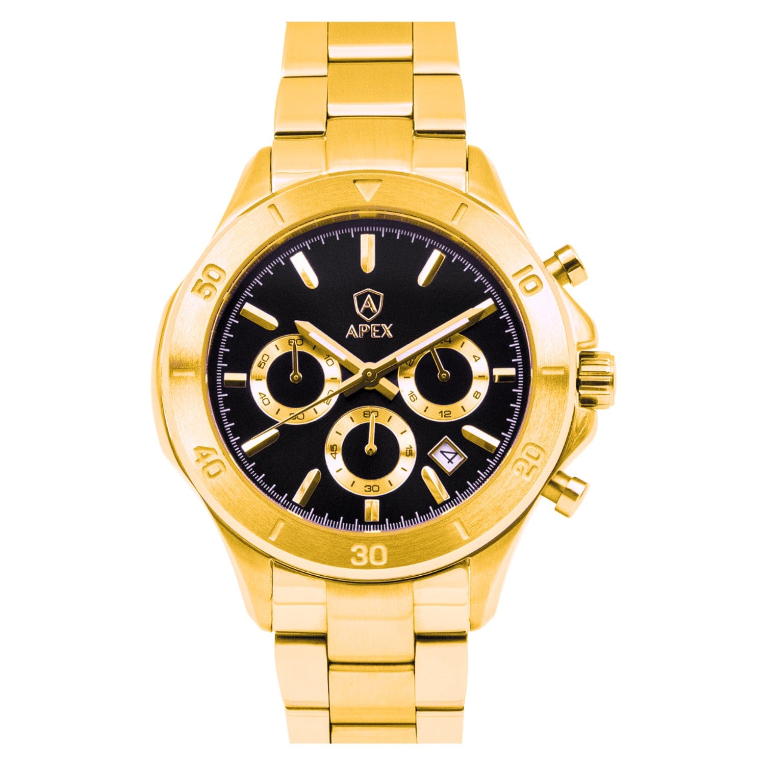 APEX Gold Black - APEX WATCHES