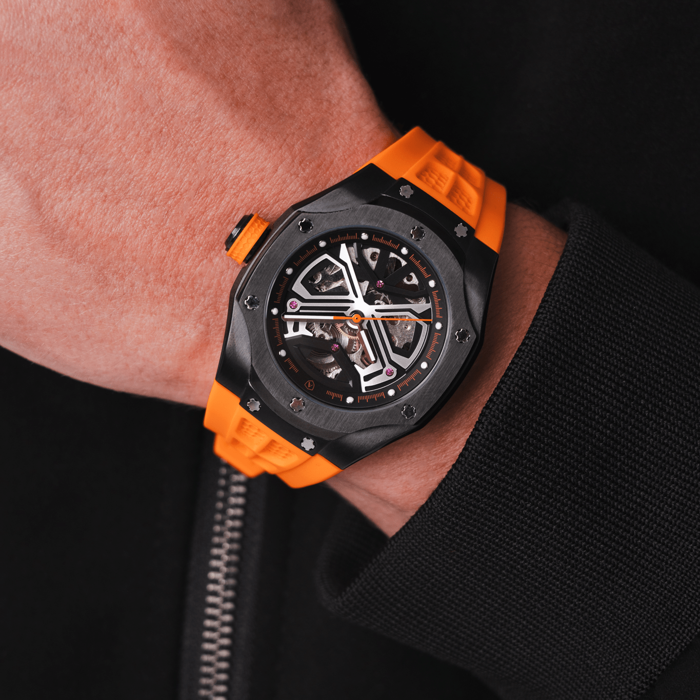 Chroma Neon Orange - APEX WATCHES