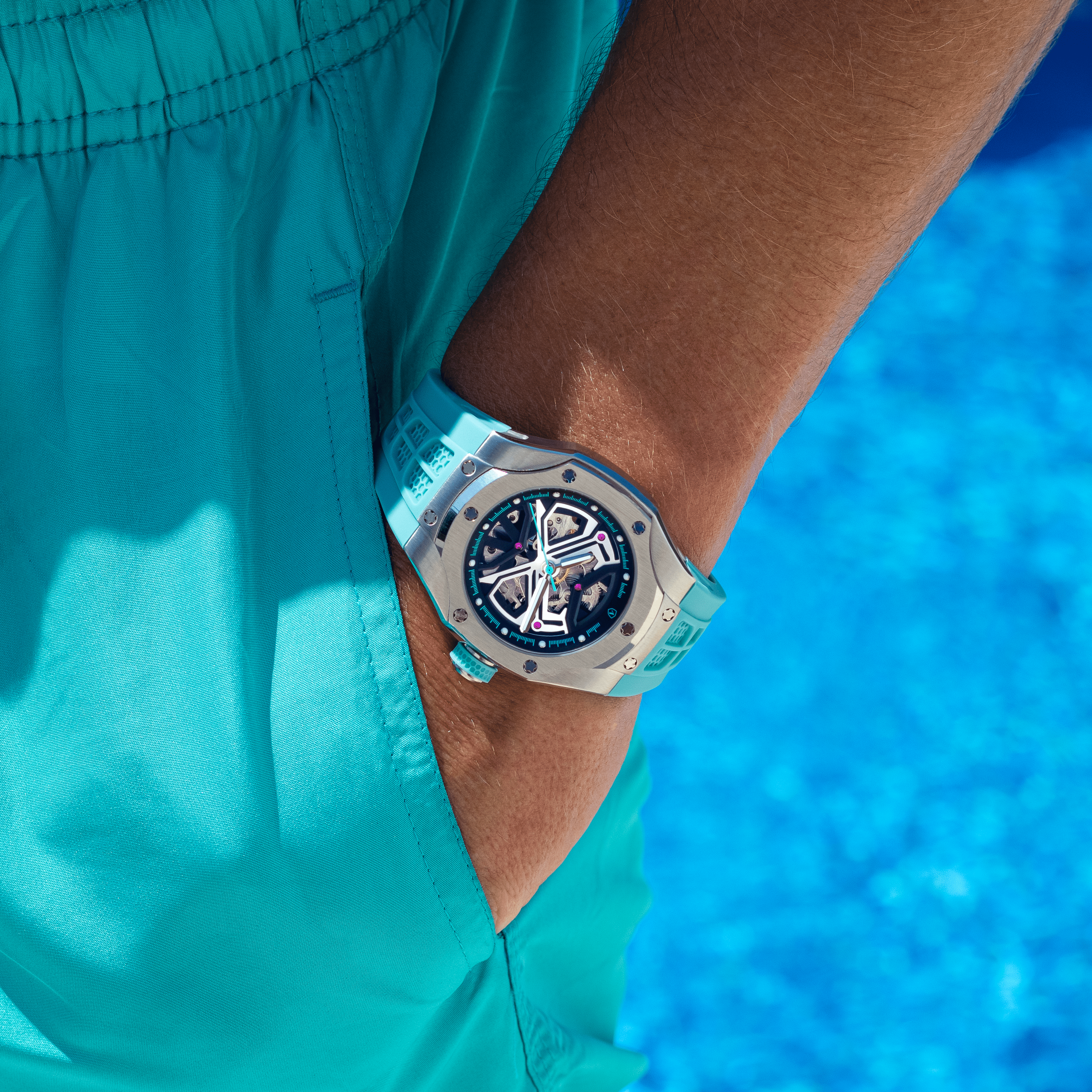 Chroma - Aqua Blue - APEX WATCHES