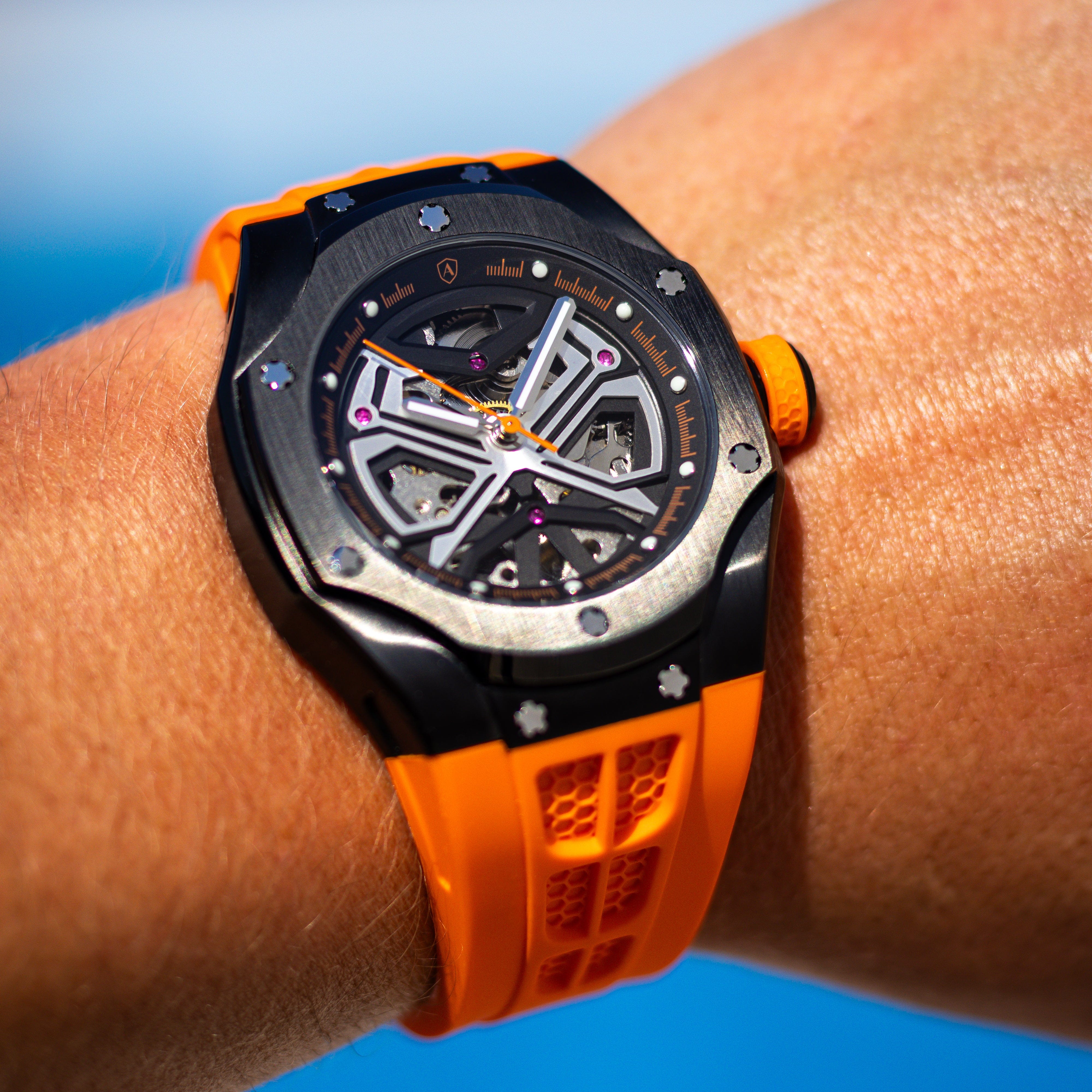 Chroma Neon Orange - APEX WATCHES