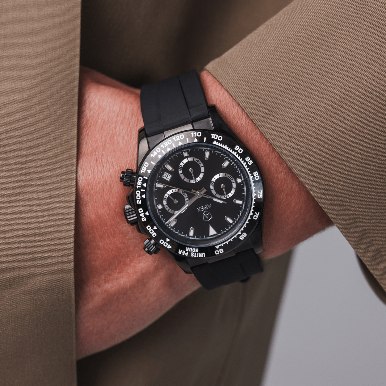 Navigator Black - APEX WATCHES