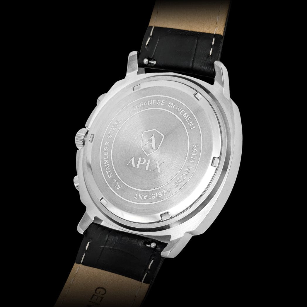 Monaco - Silver - APEX WATCHES