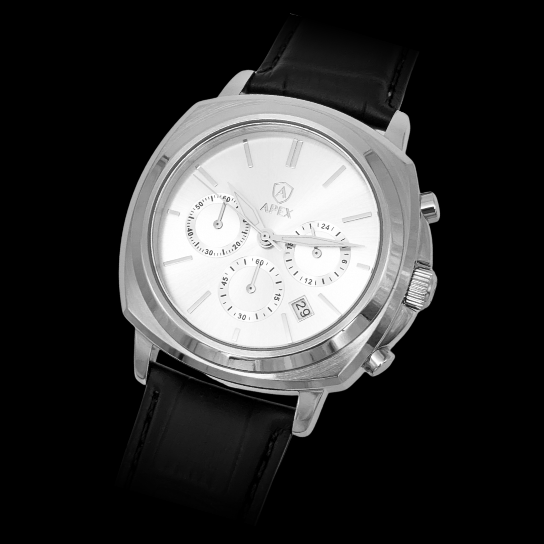 Monaco - Silver - APEX WATCHES