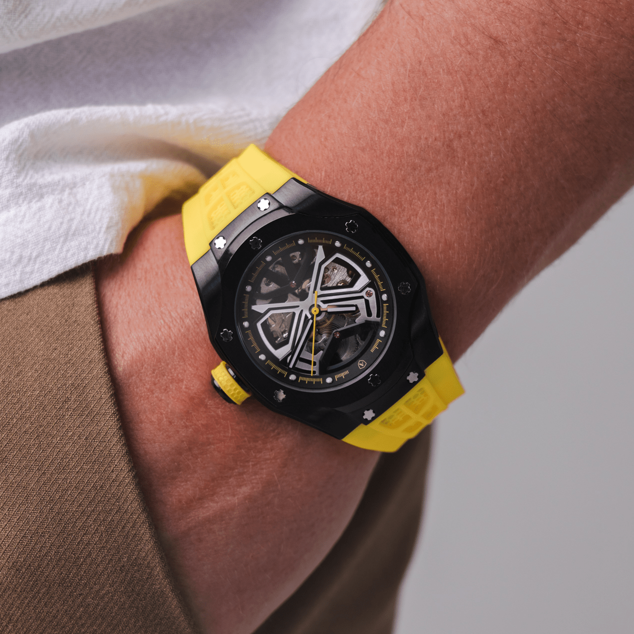Chroma Electric Yellow - APEX WATCHES