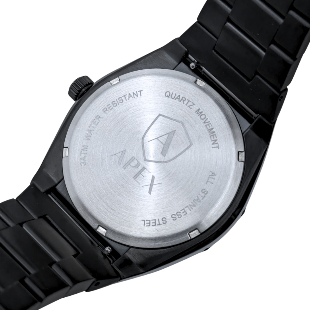 Frosted Titan Black - APEX WATCHES