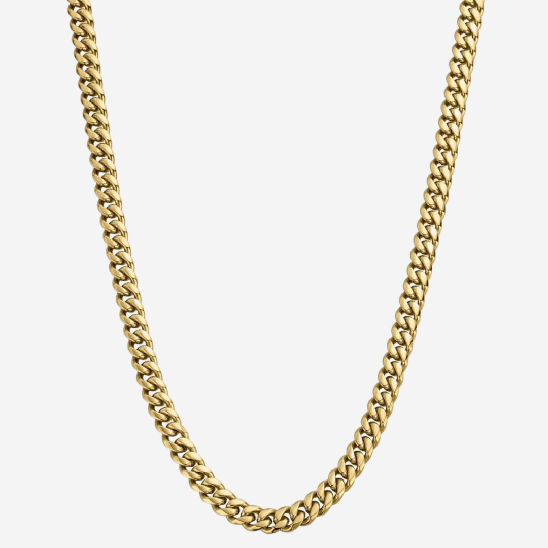 10MM CUBAN CHAIN 20" (GOLD) 