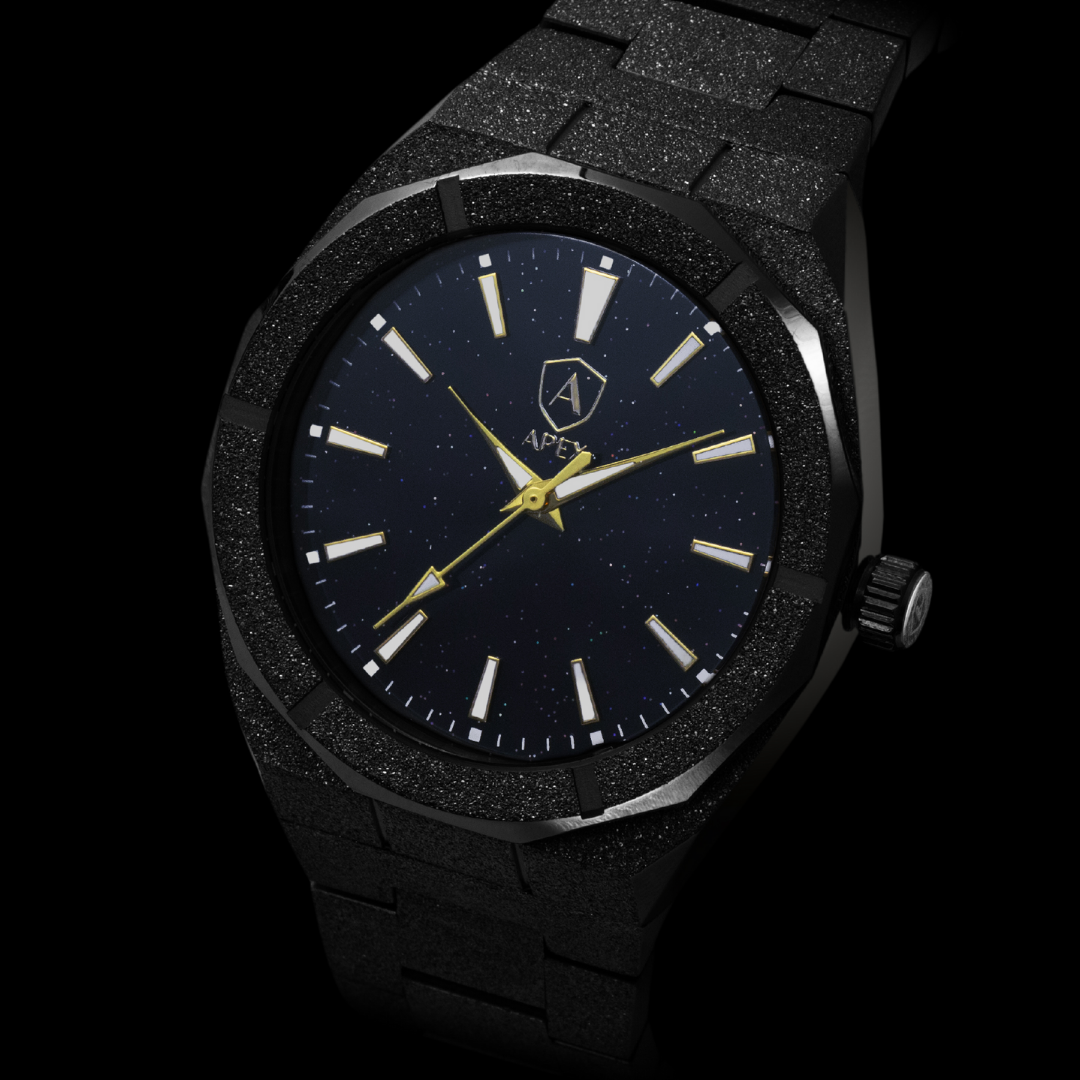 Stardust watches side black watches