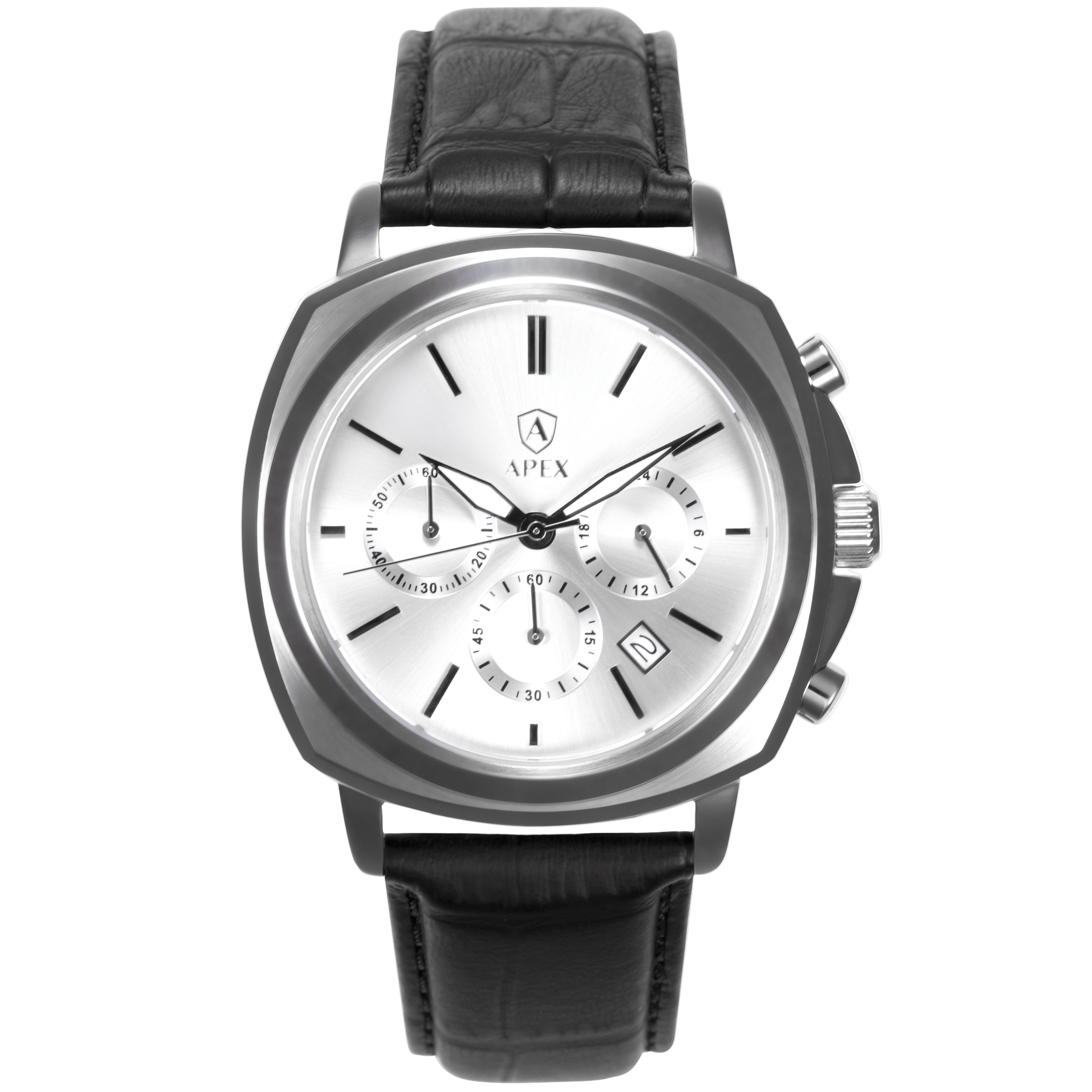 Monaco - Silver - APEX WATCHES