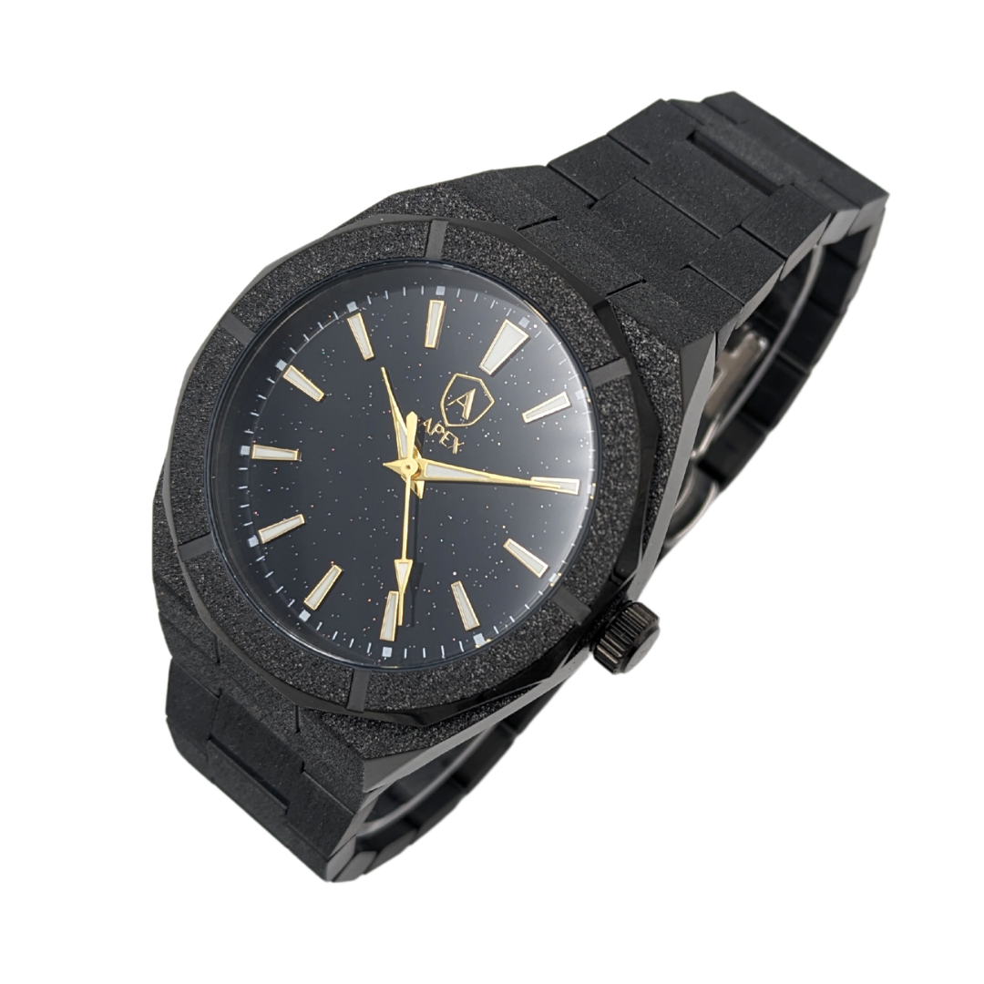 Frosted Titan Black - APEX WATCHES