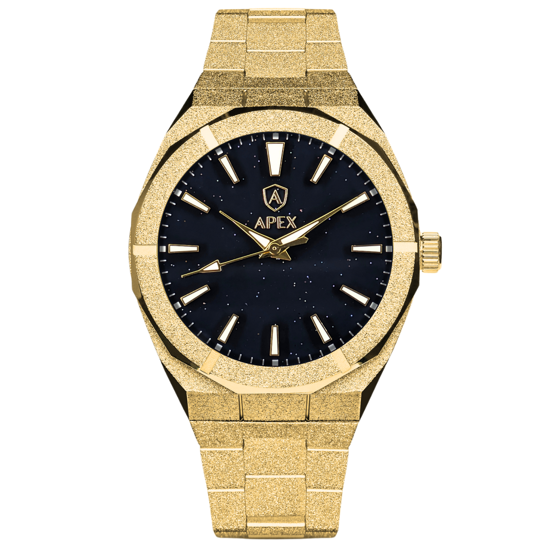 Frosted Titan Gold - APEX WATCHES