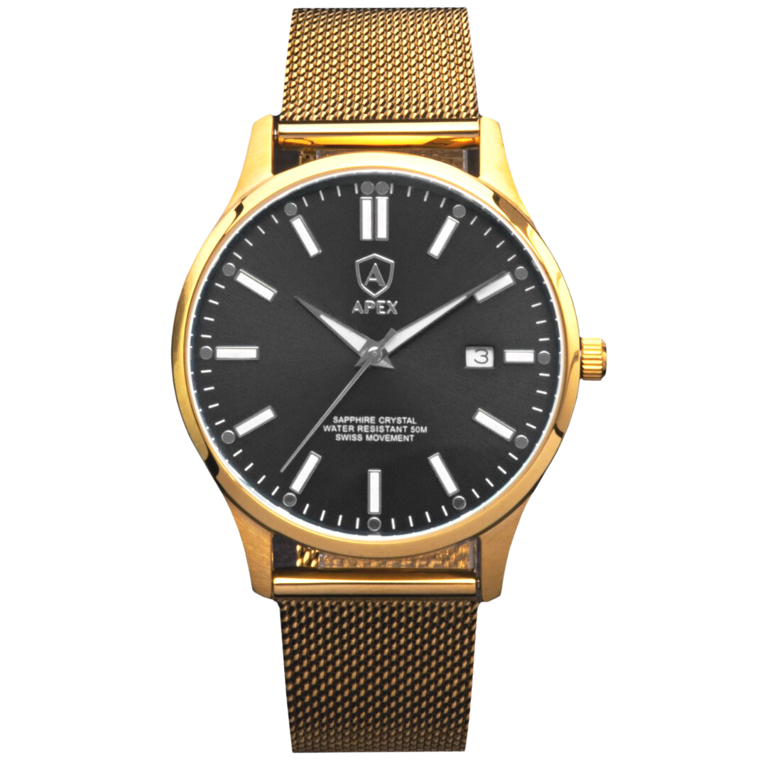 Legacy Gold - Black - APEX WATCHES